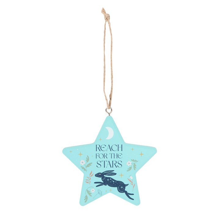Reach for the Stars Hare Hanging Decoration | Inspired Creative Gifts | UK Supplier