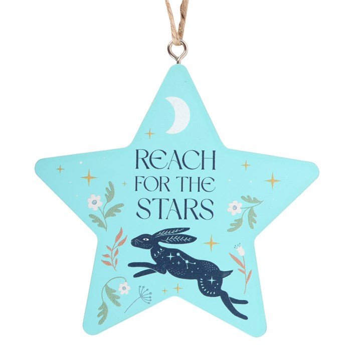 Reach for the Stars Hare Hanging Decoration | Inspired Creative Gifts | UK Supplier