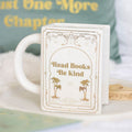 Read Books Be Kind White Book Shaped Mug | Inspired Creative Gifts | UK Supplier
