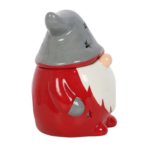 Red and Grey Gonk Oil Burner | Inspired Creative Gifts | UK Supplier