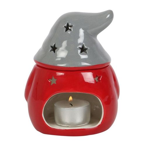 Red and Grey Gonk Oil Burner | Inspired Creative Gifts | UK Supplier