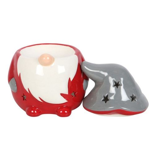 Red and Grey Gonk Oil Burner | Inspired Creative Gifts | UK Supplier
