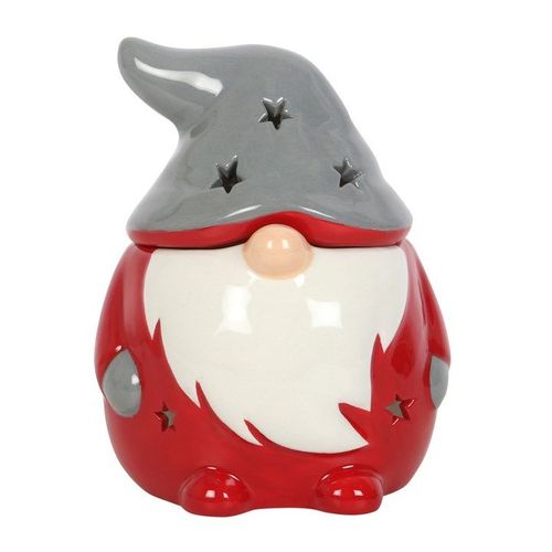 Red and Grey Gonk Oil Burner | Inspired Creative Gifts | UK Supplier