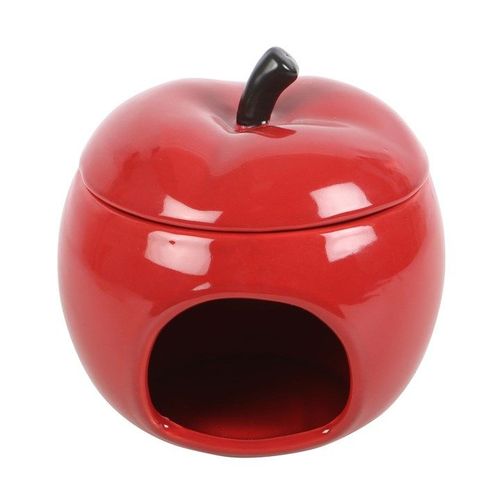 Red Apple Ceramic Oil Burner | Inspired Creative Gifts | UK Supplier
