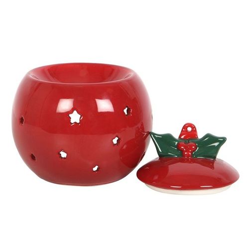 Red Bauble Oil Burner | Inspired Creative Gifts | UK Supplier