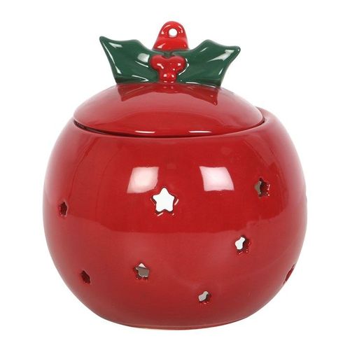 Red Bauble Oil Burner | Inspired Creative Gifts | UK Supplier