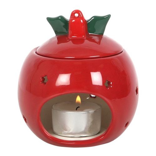 Red Bauble Oil Burner | Inspired Creative Gifts | UK Supplier
