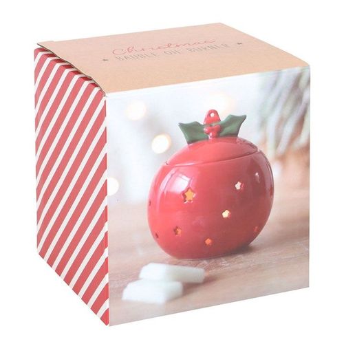 Red Bauble Oil Burner | Inspired Creative Gifts | UK Supplier