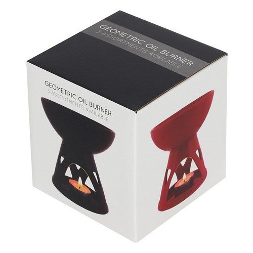 Red Deep Bowl Oil Burner and Wax Warmer | Inspired Creative Gifts | UK Supplier