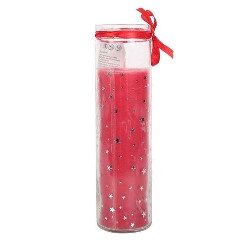 Red Vanilla Advent Tube Candle | Inspired Creative Gifts | UK Supplier