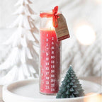 Red Vanilla Advent Tube Candle | Inspired Creative Gifts | UK Supplier