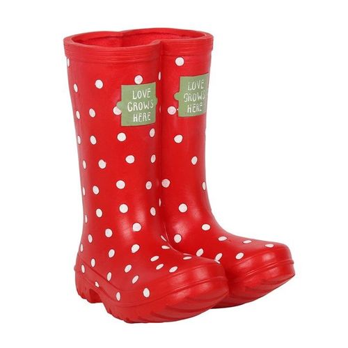 Red Welly Boot Planter | Inspired Creative Gifts | UK Supplier