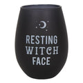Resting Witch Face Stemless Wine Glass | Inspired Creative Gifts | UK Supplier
