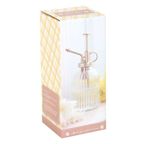 Ribbed Glass Plant Mister | Inspired Creative Gifts | UK Supplier