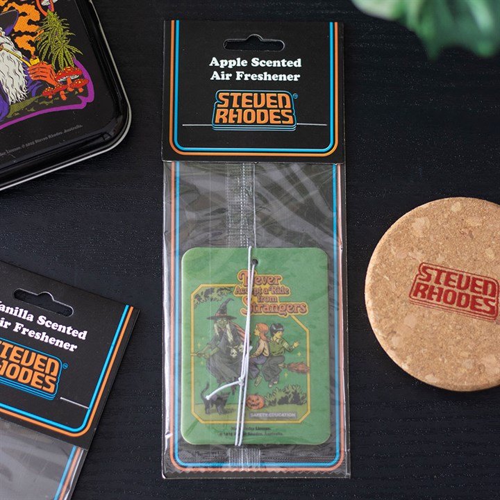 Ride from Strangers Apple Air Freshener by Steven Rhodes | Inspired Creative Gifts | UK Supplier