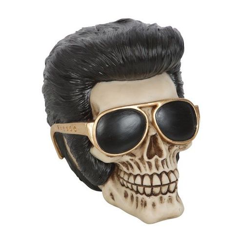 Rockstar Skull Ornament with Sunglasses | Inspired Creative Gifts | UK Supplier