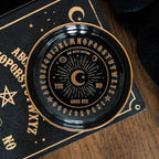 Round Black Talking Board Trinket Dish | Inspired Creative Gifts | UK Supplier