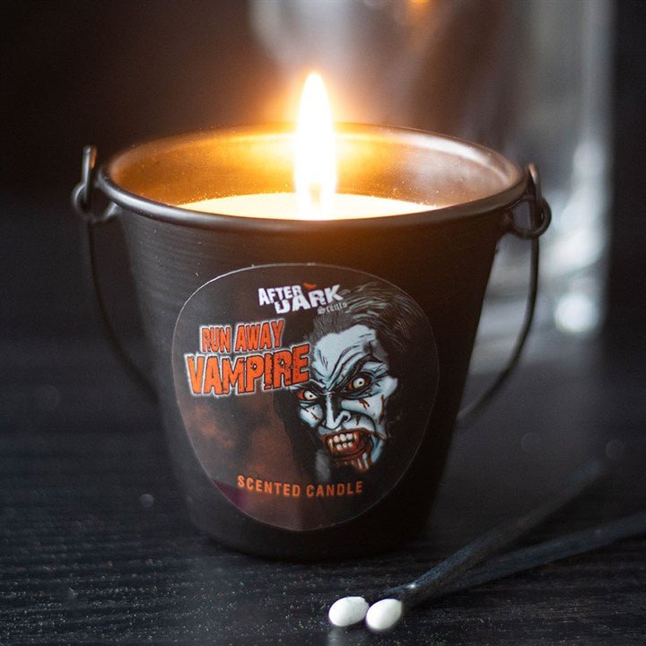 Run Away Vampire Candle Bucket | Inspired Creative Gifts | UK Supplier