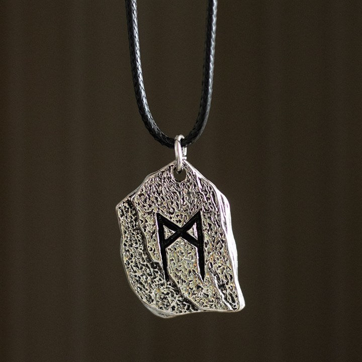 Rune of Transformation Viking Cord Necklace | Inspired Creative Gifts | UK Supplier