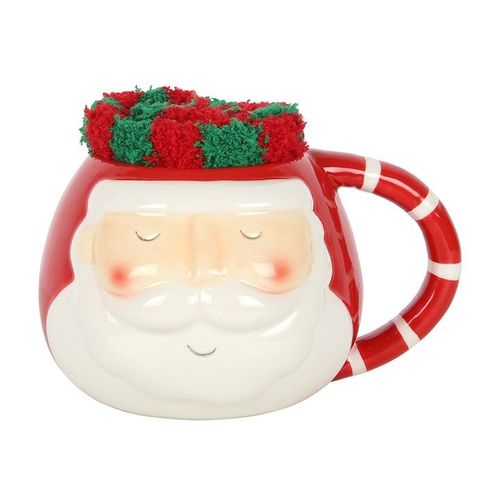 Santa Mug and Socks Set | Inspired Creative Gifts | UK Supplier
