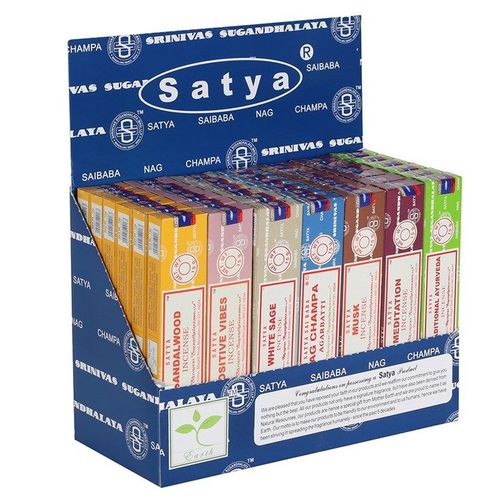 Satya Incense Sticks Display Starter Pack 2 | Inspired Creative Gifts | UK Supplier