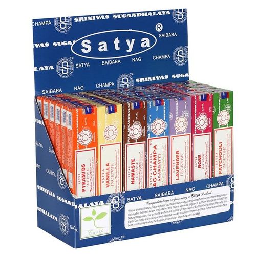 Satya Incense Sticks Display Starter Pack 3 | Inspired Creative Gifts | UK Supplier