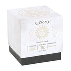 Scorpio Black Oudh Gemstone Zodiac Candle | Inspired Creative Gifts | UK Supplier