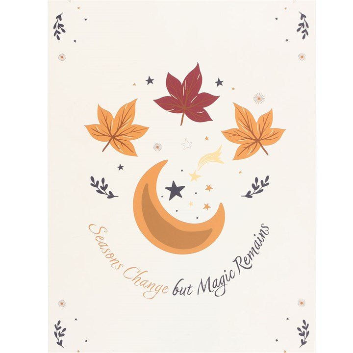 Seasons Change but Magic Remains Hanging Sign | Inspired Creative Gifts | UK Supplier