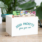 Seed Packet Storage Box | Inspired Creative Gifts | UK Supplier