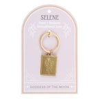 Selene Goddess Talisman Keyring | Inspired Creative Gifts | UK Supplier