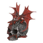 Serpent Infection Lidded Skull Ornament by Spiral Direct | Inspired Creative Gifts | UK Supplier