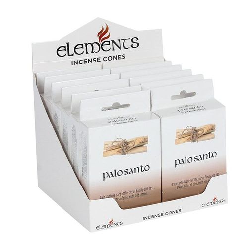 Set of 12 Packets of Elements Palo Santo Incense Cones | Inspired Creative Gifts | UK Supplier