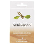 Set of 12 Packets of Elements Sandalwood Incense Cones | Inspired Creative Gifts | UK Supplier