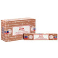Set of 12 Packets of Musk Incense Sticks by Satya | Inspired Creative Gifts | UK Supplier