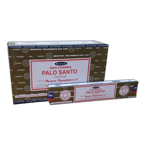 Set of 12 Packets of Palo Santo Incense Sticks by Satya | Inspired Creative Gifts | UK Supplier