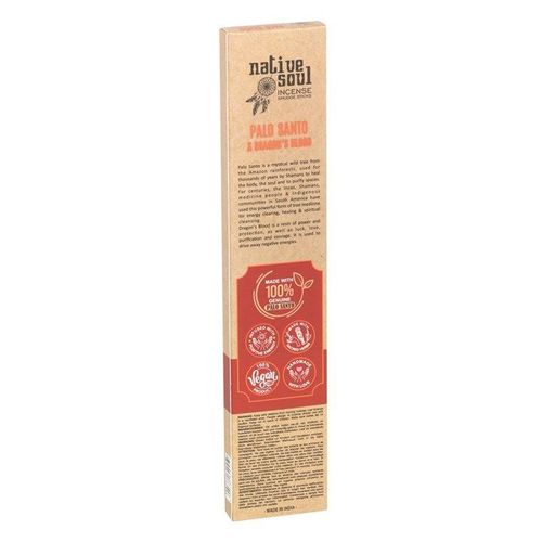 Set of 12 Palo Santo and Dragon's Blood Smudge Incense Sticks | Inspired Creative Gifts | UK Supplier