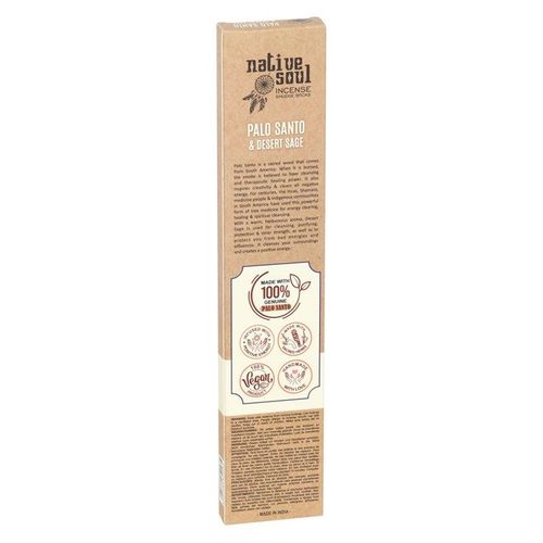Set of 12 Palo Santo & Desert Sage Smudge Incense Sticks | Inspired Creative Gifts | UK Supplier