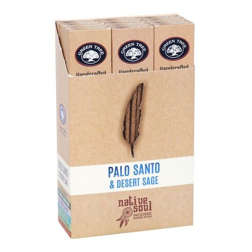 Set of 12 Palo Santo & Desert Sage Smudge Incense Sticks | Inspired Creative Gifts | UK Supplier