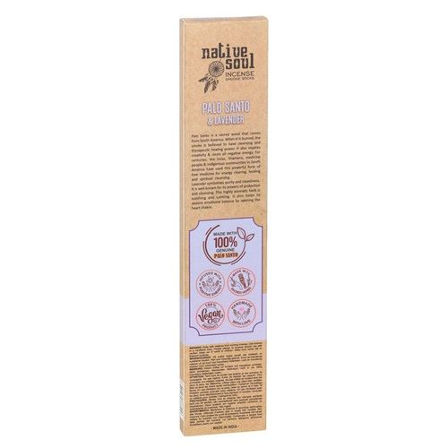 Set of 12 Palo Santo & Lavender Smudge Incense Sticks | Inspired Creative Gifts | UK Supplier