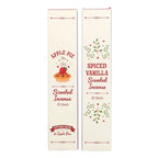 Set of 2 Apple Pie and Spiced Vanilla Incense Stick Packs | Inspired Creative Gifts | UK Supplier