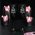 Set of 2 Dead Thirsty Champagne Flutes | Inspired Creative Gifts | UK Supplier