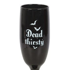 Set of 2 Dead Thirsty Champagne Flutes | Inspired Creative Gifts | UK Supplier