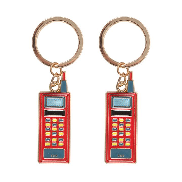 Set of 2 Friendship Walkie Talkie Keyrings | Inspired Creative Gifts | UK Supplier