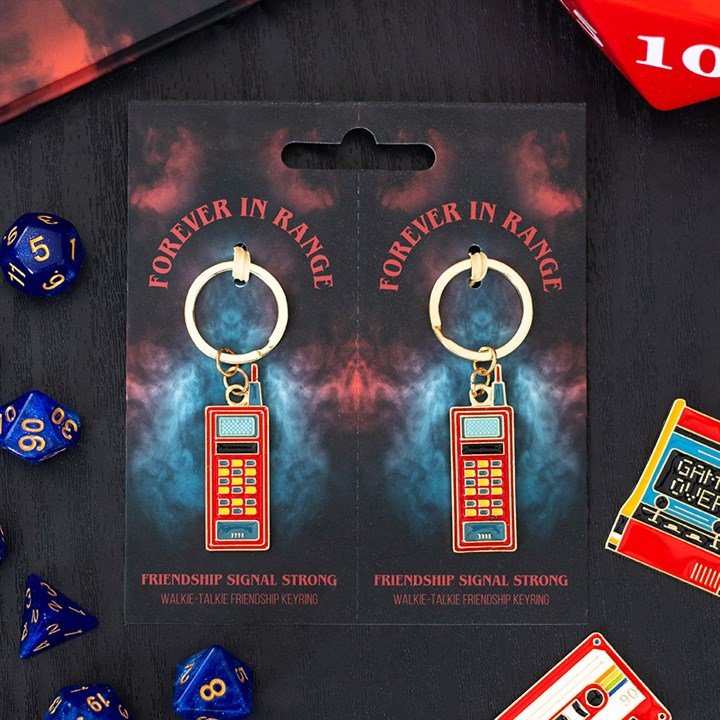 Set of 2 Friendship Walkie Talkie Keyrings | Inspired Creative Gifts