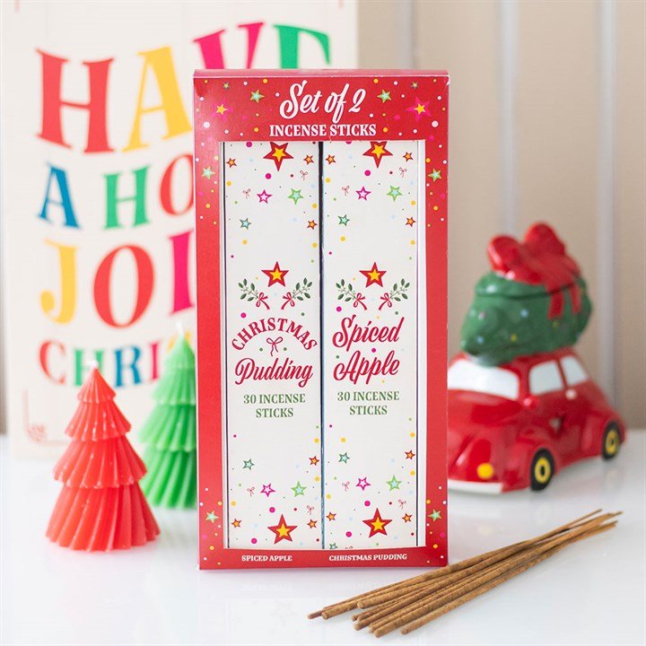 Set of 2 Nostalgic Christmas Incense Stick Packs | Inspired Creative Gifts | UK Supplier