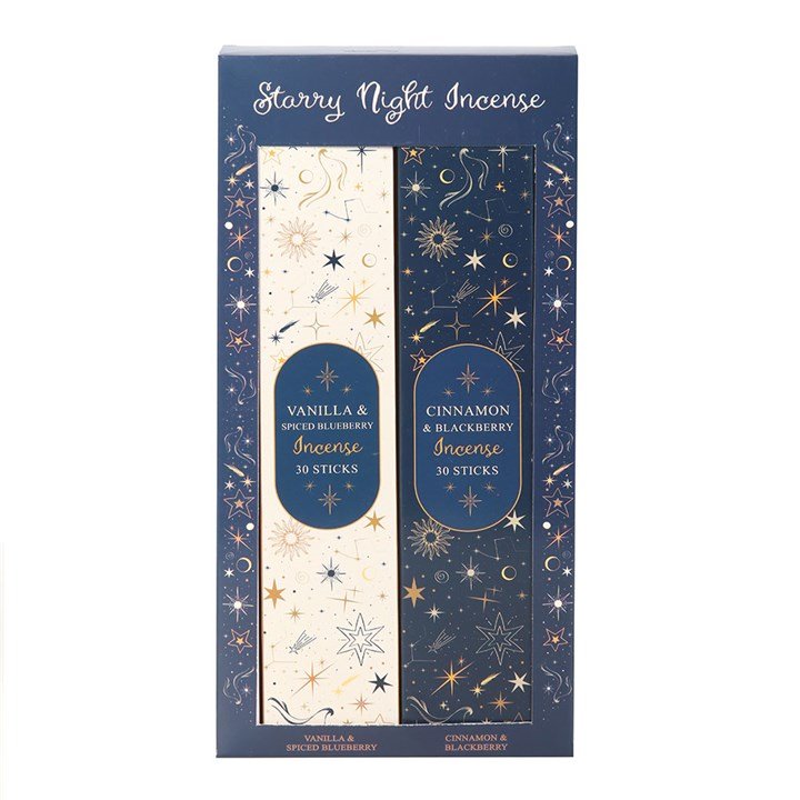 Set of 2 Starry Night Incense Stick Packs | Inspired Creative Gifts