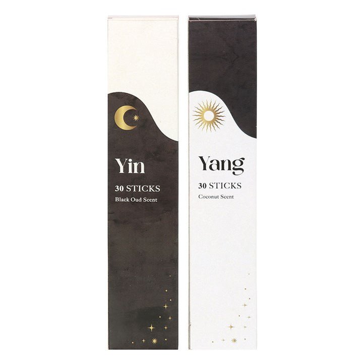 Set of 2 Yin Yang Incense Stick Packs | Inspired Creative Gifts | UK Supplier