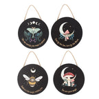 Set of 24 Dark Forest Signs on Display | Inspired Creative Gifts | UK Supplier