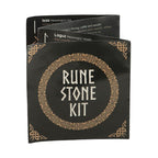 Set of 25 Black Onyx Viking Rune Stones | Inspired Creative Gifts | UK Supplier