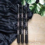 Set of 3 Black Magic Triple Moon Taper Candles | Inspired Creative Gifts | UK Supplier